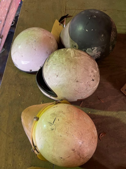 Vintage Motorcycle Helmets