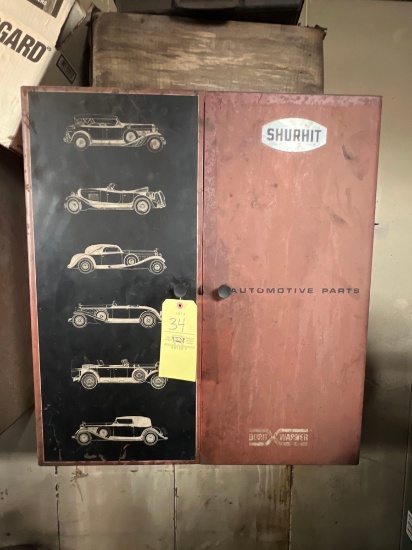 Borg Warner Cabinet and Contents