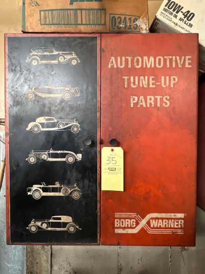 Borg Warner Cabinet and Contents