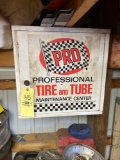 Professional Tire and Tube Cabinet and Contents