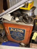 King Dial A Tonic Cabinet and Contents