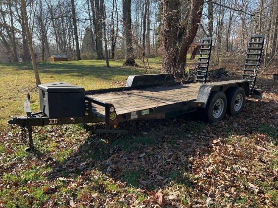 16ft Gatormade Equipment Trailer with Winch