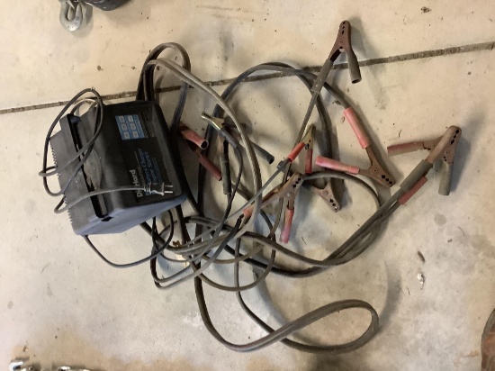 Battery Charger and Jumper Cables