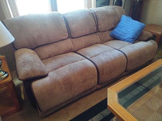Reclining 3 Cushion Sofa
