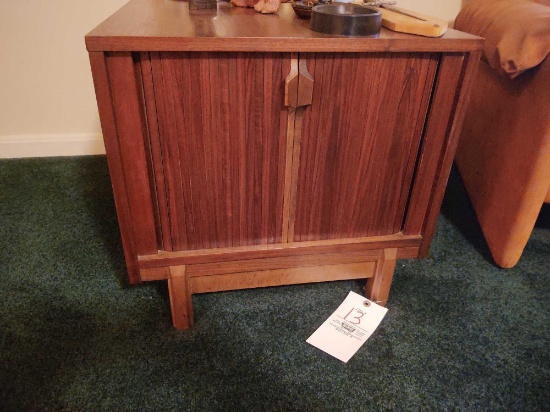 Mid Century Modern Roll Close Side Table