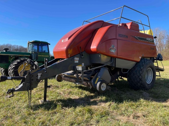 2008 Hesston 7444 big square baler