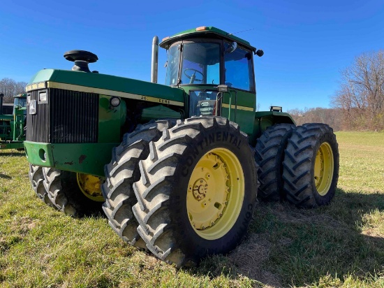 JD 8630 articulate 4WD quad range