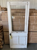 Vintage Wood Farmhouse Door