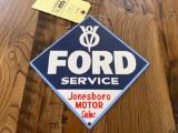 Porcelain V8 Ford Service