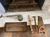 Antique Tools And Thermometer