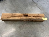 5 Foot Hand Hewn Oak Barn Beam