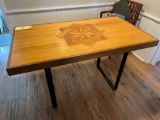 Custom White Oak, Walnut, and Cherry Dining Table