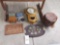 Wall Clock, Arizona Tray, Last Supper Woodcarving, Basket, & Small Decor