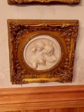 3 Ornate Framed Sculptures
