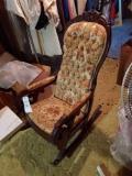Ornate Victorian Rocking Chair