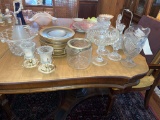 Pattern Glass, Serving Pieces, Vases