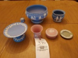 Wedgewood Glass Set - Vases, Holders, Serving Pieces, & more
