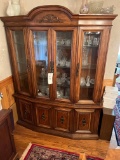 2pc China Cabinet CONTENTS NOT INCLUDED