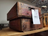 Franks beverage crates, bid x 2