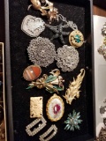 Victorian brooch pins