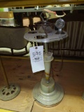 marble smoker stand with electric lighter