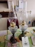 Pair of electric oil lamps