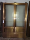 brass doors bid x 2