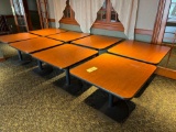 (8) Pedestal Dining Table