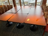 (9) Pedestal Dining Tables