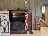 (2) Decorative American Flags