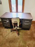 Large Office Desk and Chair