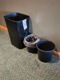 Clean Out Lot; Trash Can and 2 Small Trash Cans