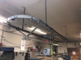 10 ft. large metal commercial pot rack, buyer to remove, come prepared to remove