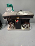 Commercial Bunn Direct Water hook up 3 Burner Coffee Machine with 3 glass coffee pots
