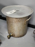 Commercial Stock Pot with lid and Drain