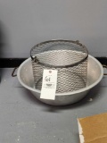 Commercial Metal Pan and Metal Basket