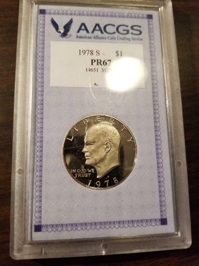 1978s Eisenhower dollar, PR67