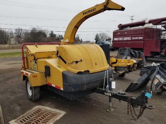 Vermeer BC1400XL diesel chipper, up to 14in