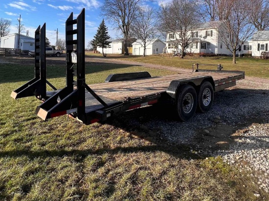 2016 "Diamond C" tandem axle trailer, approx 22 ft. 14,900 GVW