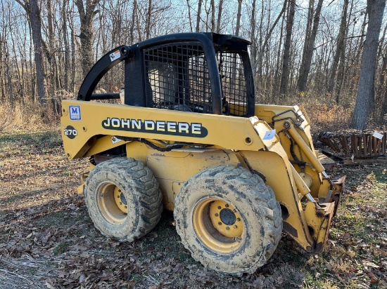 John Deere 270 diesel skid steer