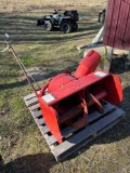 Gravely snow blower attachment