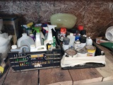 Sythe, cleaners, kitchen items