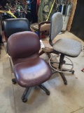(4) shop chairs