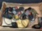 Box of control switches and accessories