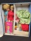 Ideal Tammy doll case with 2 dolls and accessories