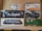 HO Southern Pacific shell, dummy locomotive and truss/log cars