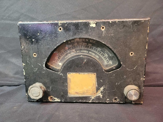 Electro-Motive Div GM Corp Model 273 No. 58847 Amp meter