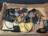 Box of control switches and accessories