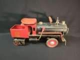 Vintage Keystone RR6400 child ride on toy with whistle