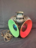 Adlake Non-Sweating 4 way railroad lamp, converted to electric